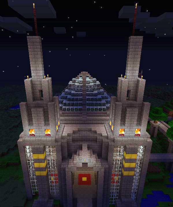 Behold! Here is 12 hours or more of my life spent in a lifeless place building a structure that no one will ever see. Yay me! (Of course you know this review was just an excuse to share this beauty with you.)